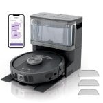 Saugroboter mit Wischfunktion Shark RV2800YEEU Mit Absaugstation Navigationsklasse LiDAR 650 W Mit Kamera Tierhaarbürste 110 Min Saugroboter mit Wischfunktion Shark RV2800YEEU Mit Absaugstation Navigationsklasse LiDAR 650 W Mit Kamera Tierhaarbürste 110 Min