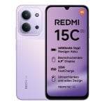 Xiaomi Redmi 15C 4GB 128GB 6.9" 120Hz 5G Dual SIM Batería 6000mAh 33W 50MP IP64 Android 15 Púrpura