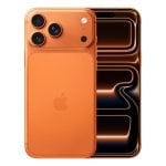Apple iPhone 17 Pro Max 512GB 6.9" OLED 5G Dual SIM Cámara 48MP IP68 iOS 26 Naranja