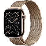 Apple Watch Series 11 GPS Cellular 46mm OLED Titane M/L Résistance à l'eau IP6X SpO2 ECG