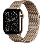 Apple Watch Series 11 GPS 5G NFC 42mm OLED Titanio Oro Resistente all'acqua IP6X SpO2