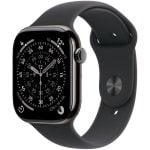 Apple Watch Series 11 GPS + Cellular 5G LTE 46mm Retina OLED Titane Noir M/L IP6X SpO2