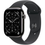 Apple Watch Series 11 GPS + Cellular 42mm OLED Titane Noir S/M IP6X SpO2 Pulsomètre