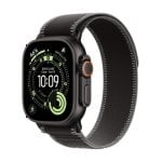 Apple Watch Ultra 3 GPS Cellular 49mm OLED Titanio Nero M/L Resistente all'Acqua IP6X 10ATM SpO2