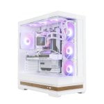 Zalman P40 Namu Atx Box 4xvent 120mm Argb 2xusb 3.0 Bianco Senza Sorgente