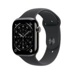 Montre Connectée Apple Watch Series 11 GPS Cellular 42mm OLED Titane Noir M/L IP6X SpO2 Cardio