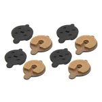 Jeu de 8 Plaquettes de Frein pour Trottinette Électrique Niu Kqi2 – Pièce de Rechange Professionnelle F10mobility