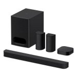 Barra de Sonido Sony HT-S60 5.1 1000W Bluetooth Subwoofer Dolby Atmos Noir
