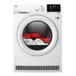 Secadora de bomba de calor AEG Series 8000 TR818A1OB 8kg Classe energética C AbsoluteCare Woolmark Blue