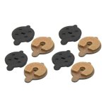 Pack de 8 pastillas para freno de patinete eléctrico F10mobility, montaje rápido
