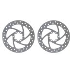 Disques de frein de rechange pour scooter F10mobility 2, taille 140 mm, avec 6 trous de vis