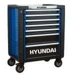 Carro de herramientas Hyundai K292-6 292 piezas acero cromo-vanadio 7 cajones profesional Carro de herramientas Hyundai K292-6 292 piezas acero cromo-vanadio 7 cajones profesional