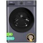 Lavadora CHiQ CW07123863AX Carga Frontal 7 kg 1200 rpm Inverter Gris oscuro