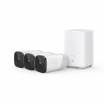Câmara IP Eufy eufyCam 2 Pro Kit 3 câmaras 2K visão noturna Alexa Google