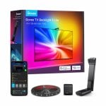 Luce da parete Govee H6099 Smart Wi-Fi Bluetooth Nero Multicolore 2,4 GHz 5 m Luce da parete Govee H6099 Smart Wi-Fi Bluetooth Nero Multicolore 2,4 GHz 5 m
