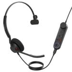 Auriculares Jabra Engage 50 II con cable USB-C para oficina/call center con cancelación de ruido negros