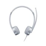 Auriculares Lenovo 100 con cable Jack 3,5 mm para oficina y call center, color plata Auriculares Lenovo 100 con cable Jack 3,5 mm para oficina y call center, color plata