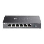 Switch TP-Link Omada DS106GPP 6 ports Gigabit PoE+ acier sans ventilateur