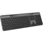 Teclado de membrana Logitech Signature Slim Solar+ Layout ES sem fio solar Bluetooth grafite Teclado de membrana Logitech Signature Slim Solar+ Layout ES sem fio solar Bluetooth grafite