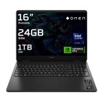 Notebook HP OMEN Slim 16-an0006ns 16" Intel Core Ultra 7 255H 24GB 1TB SSD RTX 5060 8GB Shadow Black FreeDOS
