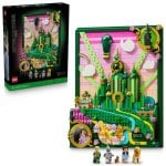 Set de construcción Lego 75685 Wicked Arte Mural Emerald City 1518 piezas 6 minifiguras