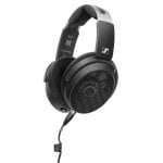 Auriculares Sennheiser HD 490 PRO con cable jack abiertos Hi-Fi circumaurales negros