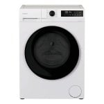 Máquina de Lavar e Secar Roupa Candy 9kg A GWD 496B8-S com motor inverter, programas rápidos e vapor