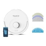 Aspirador Robô com Mopa Rowenta X-Plorer RR8777WH Navegação Inteligente 4.000 Pa