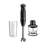 Batidora Braun MultiQuick 3 MQ30201M 900 W Acero Inoxidable y Vaso 600 ml