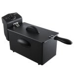 Freidora tradicional Kuken 36947 3 L 2000 W desmontable patas antideslizantes negra