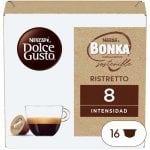 Cápsula de café Nescafé Dolce Gusto Ristretto Bonka 16 unidades alta intensidad