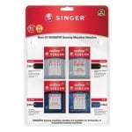 Set di aghi Singer 250088002 per macchina da cucire 70 80 90 multicolore 25 pezzi Set di aghi Singer 250088002 per macchina da cucire 70 80 90 multicolore 25 pezzi