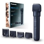 Regolabarba Panasonic ER-CKN2 Wet&Dry Batteria 58 Lunghezze Acciaio Inox Blu Regolabarba Panasonic ER-CKN2 Wet&Dry Batteria 58 Lunghezze Acciaio Inox Blu
