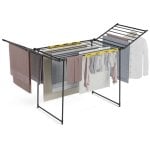 Étendoir à linge pliable Newlux Bold V22 Noir Étendoir à linge pliable Newlux Bold V22 Noir