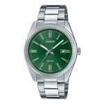 Casio MTP-1302PD-3AVEF 38mm Analógico-Digital Verde-Plata Reloj Pulsera Hombre