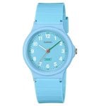 Casio LQ-24B-2BEF 34mm Analogique Résine Bleu Clair Étanche