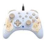 Hori HORIPAD Turbo Eevee Azul Gelo Comando com Fio para Nintendo Switch 2 Hori HORIPAD Turbo Eevee Azul Gelo Comando com Fio para Nintendo Switch 2