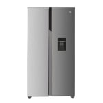 Frigorífico Americano Hoover H-FRIDGE 500 MAXI HHSBSO-6174XWD No Frost 177cm 532L E Inox Pantalla Agua