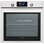 Horno eléctrico Sharp K-71V28IM2 78 L Acero inoxidable pirolítico con 4 cristales y guías telescópicas