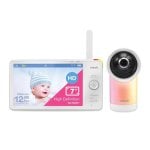 Vigila Bebés VTech RM7766HD ecrã 7 polegadas câmara motorizada Wi-Fi branco