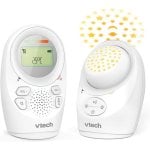 Vigila Bebés VTECH DM1212 Branco 460 m Luz Noturna Sensor Temperatura 5 Canções de Embalar