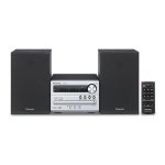 Microset Panasonic SC-PM250EC-S 20W RMS Bluetooth USB FM CD Zilver