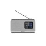 Radio Panasonic RF-D15 Portátil DAB+ FM Bluetooth LCD Control Giratorio Negro/Plata