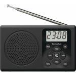 Radio portátil TechniSat TRAVELRADIO 300 DAB+ FM LCD 30 presintonías USB negro