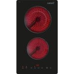 Placa vitrocerámica Cata TD 3002 BK 2 Zonas táctil Sin Marco Integrada Negra