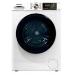 Lavadora carga frontal Infiniton WM-814 8 kg 1400 rpm clase A Inverter vapor blanca