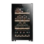 Cave à vin La Sommelière LS52BLACK 52 bouteilles 1 zone Freestanding Noir LED Cave à vin La Sommelière LS52BLACK 52 bouteilles 1 zone Freestanding Noir LED
