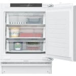 Congelador Siemens iQ500 GU21NADE0 Integrável 85 L NoFrost SuperFreeze Branco Home Connect Congelador Siemens iQ500 GU21NADE0 Integrável 85 L NoFrost SuperFreeze Branco Home Connect