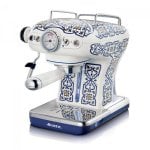 Cafetiere Manuelle Ariete 1389/1C 0,9L 15 bars avec mousseur inox Bleu clair Cafetiere Manuelle Ariete 1389/1C 0,9L 15 bars avec mousseur inox Bleu clair