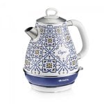 Bollitore Ariete 2869/0C 1,7 L 2200 W Acciaio Inox Blu Chiaro Doppia Parete Base 360° Bollitore Ariete 2869/0C 1,7 L 2200 W Acciaio Inox Blu Chiaro Doppia Parete Base 360°